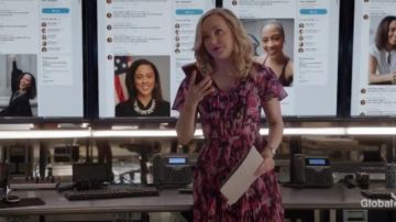 Colección Vestido largo con estampado floral usado por Marissa Morgan (Geneva Carr) en Bull Temporada 4 Episodio 19