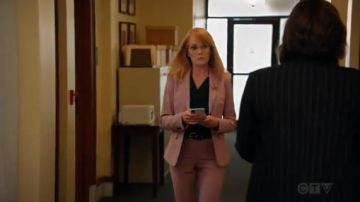 Pink Trousers worn by Lisa Benner (Marg Helgenberger) in All Rise Season 1 Episode 20