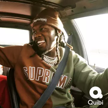 Le sweatshirt Supreme porté par Offset sur son compte Instagram @offsetyrn 