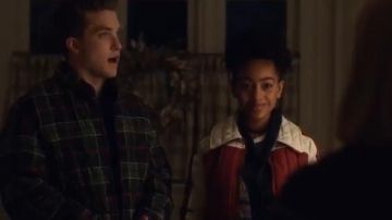 Blue Short Sleeve Ringer Tee worn by Pearl Warren (Lexi Underwood) in Little Fires Everywhere Season 1 Episode 7