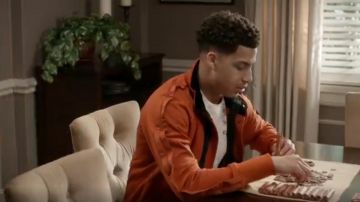 Mat Track Veste portée par Andre Johnson, Jr (Marcus Scribner), en black-ish Saison 6 Épisode 21