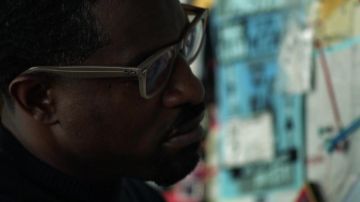 Ray-Ban eyeglasses worn by Fredwynn (André 3000) as seen in Dispatches from Elsewhere (S01E08)