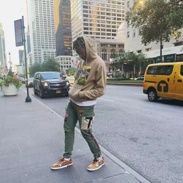 The sweatshirt hoodie-The Lost Boy worn by YBN Cordae on his account Instagram @ybncordae