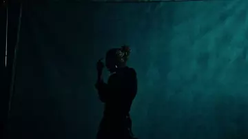 Rick Owens Lar­ry snap-but­ton Shirt worn by Playboi Carti in his @ MEH Official Music Video