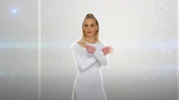 Vestido de manga larga con hendidura usado por Dorit Kemsley en The Real Housewives of Beverly Hills Temporada 10