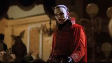Carnival costume of The Phantom (Gerard Butler) in the Phantom of The Opera