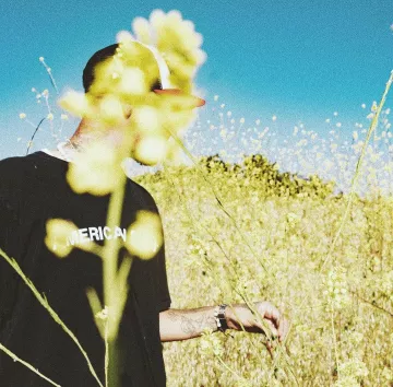 The t-shirt American Spirit by Rhude worn by Amir Obè on his account Instagram @amirobe 