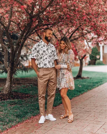 Zimmermann Su­per Eight mini dress of Becky Hillyard  on the Instagram account @cellajaneblog