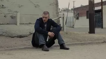 Des chaussures marron porté par will Salas (Justin Timberlake) comme on le voit dans le Temps