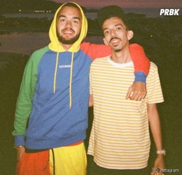 Le sweatshirt fullcolor Visionnaire porté par Oli sur le compte Instagram de @bigfloetoli 