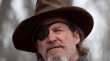 Parche de cuero para el ojo de Rooster Cogburn (Jeff Bridges) en True Grit