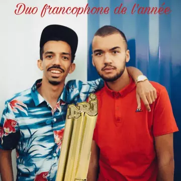 Le polo Le Coq Sportif rouge porté par Oli sur le compte Instagram de @bigflo_et_oli_fan_life 