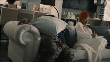 MCM Worldwide Zoo Pig Keyring worn by Rod Wave in his The Last Sad Song (Official Music Video)