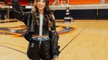 Pantalones cortos negros usados por Madison Prewett en the Bachelor Temporada 24