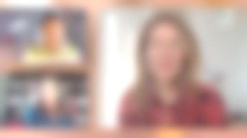 La chemise à carreaux de Agathe Lecaron dans La maison des maternelles