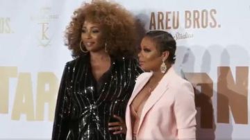 Sequi Blazer Negro usado por Cynthia Bailey en The Real Housewives of Atlanta Temporada 12 Episodio 22