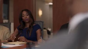 Navy Dress worn by Molly Carter (Yvonne Orji) in Insecure Season 4 Episode 2