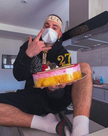 The mules Gucci worn by SCH on his account Instagram @sch