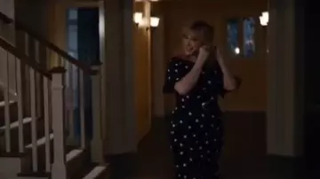 Pol­ka Dot Dress worn by Beth Boland (Christina Hendricks) in Good Girls Season 3 Episode 9