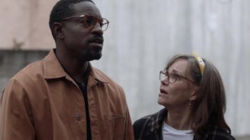 Persol Havana eyeglasses worn by Fredwynn (André 3000) as seen in Dispatches from Elsewhere (S01E09)