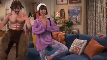 Yo­ga Leg­gings Pants worn by Avery (India de Beaufort) in One Day at a Time Season 4 Episode 4