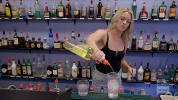 Free People Pip­pa V Wire Body­suit worn by Dayna Kathan in Vanderpump Rules Season 8 Episode 16