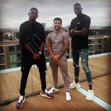 Sneakers Nike LD Waffle Cardigan Blue Multi worn by Ousmane Dembélé on his account Instagram @o. dembele7