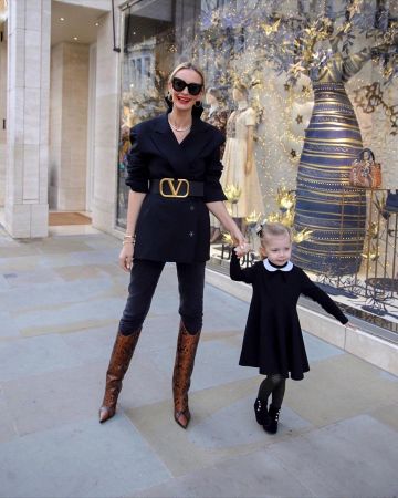 Balenciaga Black Jeans de Hannah Strafford-Taylor en la cuenta de Instagram @hannahstraffordtaylor