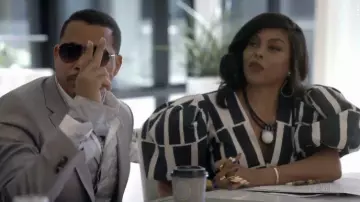 Puff Sleeve Top worn by Cookie Lyon (Taraji P. Henson) in Empire Season 6 Episode 18