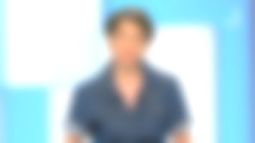 The combination pants denim effect short-sleeved Mélanie Taravant in C to tell the 23.04.2020