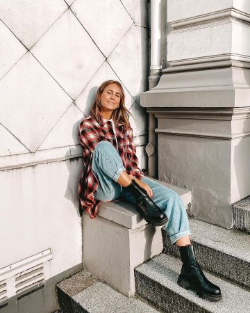 Bal­loon Den­im Pant of Maike on the Instagram account @shoppisticated