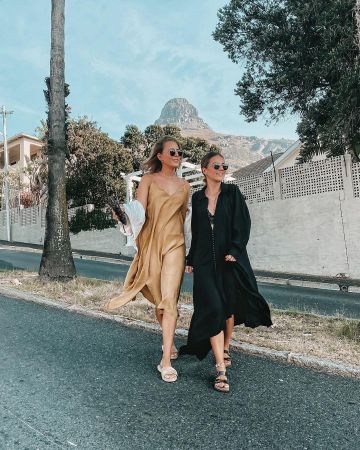 Vestido de blusa de Maike en la cuenta de Instagram @shoppisticated