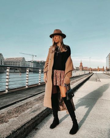 Suéter Negro de Kira en la cuenta de Instagram @shoppisticated