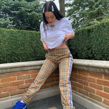 La camiseta de Balenciaga que luce Sofía en su cuenta de Instagram @sofbaldassarra