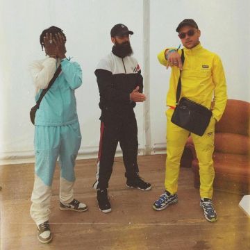 Les sneakers Puma Cell Alien OG portées par PLK sur le compte Instagram de @plkpb_fan 