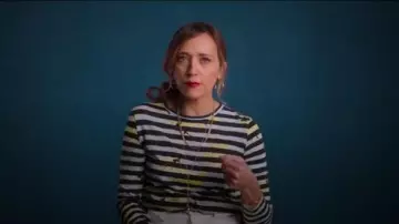 Striped Top worn by Joya Barris (Rashida Jones) in #blackAF Season 1 Episode 5