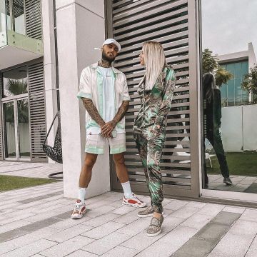 Sneakers Nike Air Max Tailwind 4 Supreme White worn by Thibault Garcia on his account Instagram @thibaultgarcia