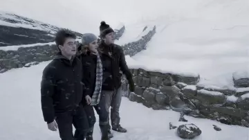 Bufanda Fairisle usada por Hermione Granger (Emma Watson) en Harry Potter y el misterio del príncipe