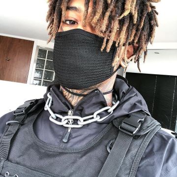Zip Jacket worn by Scarlxrd on his Instagram account