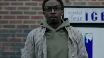 Off-White Jacket worn by Spanky (Omar Scroggins) in Power (S06E13)