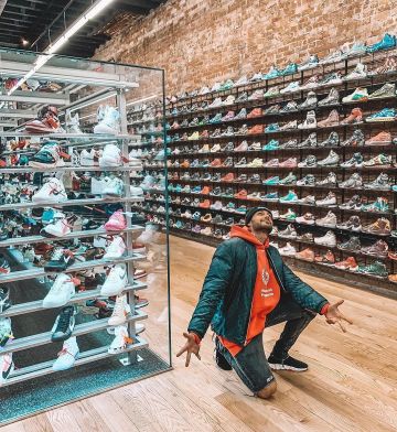 Las zapatillas Balenciaga Trainer Speed Noir que lució Thibault García en su cuenta de Instagram @thibaultgarcia