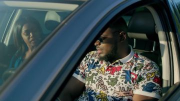 The Lacoste t-shirt worn by KeBlack in her video clip Chop 