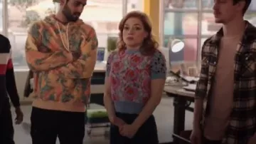 Short Sleeve Sweater worn by Zoey (Jane Levy) in Zoey's Extraordinary Playlist Season 1 Episode 11