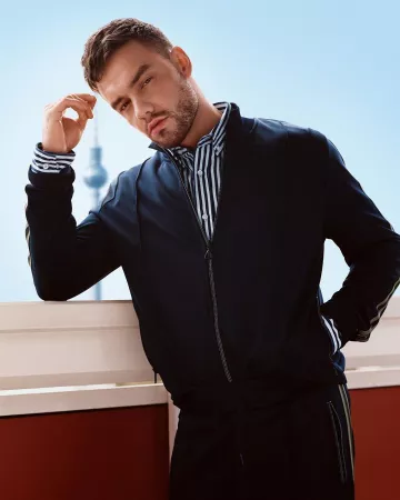 The tracksuit jacket as worn by Liam Payne on his account Instagram @liampayne