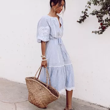 Le panier marocain porté par Julie Sariñana sur son compte Instagram @sincerelyjules 
