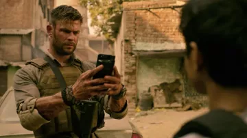 Tactical Vest Plate Carrier worn by Tyler Rake (Chris Hemsworth) as seen in Extraction