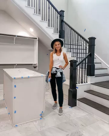 Vans Sneakers de Lee Anne Benjamin en la cuenta de Instagram @leeannebenjamin