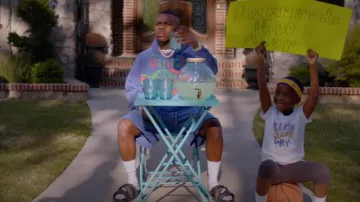 Gucci Vintage Faux Logo Shorts portés par DaBaby dans son ne Peut pas Arrêter (official Music Video)