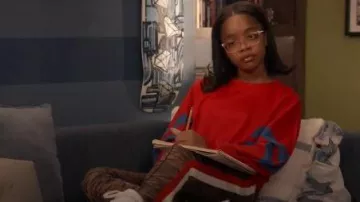 Tiger Print Pantalon porté par Diane Johnson (Marsai Martin), en black-ish Saison 6 Épisode 22
