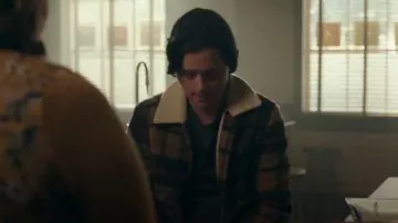 Trucker Jacket porté par Jughead Jones (Cole Sprouse) à Riverdale Saison 4 Épisode 18